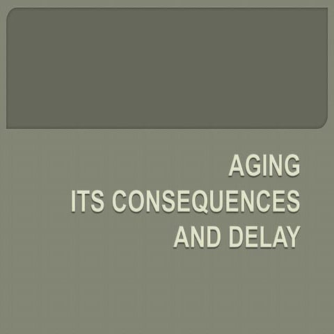 Aging
