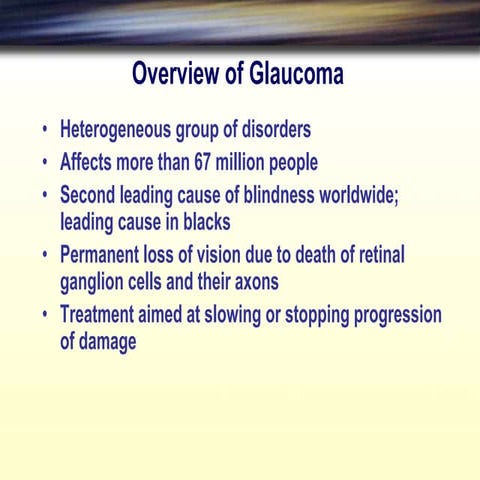 glaucoma slides 