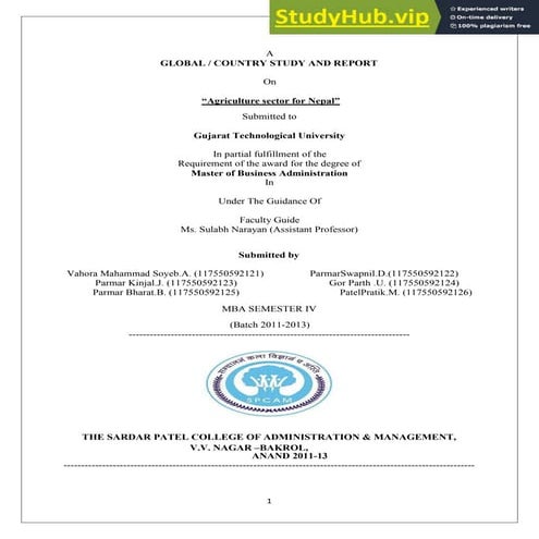 A GLOBAL   COUNTRY STUDY AND REPORT.pdf