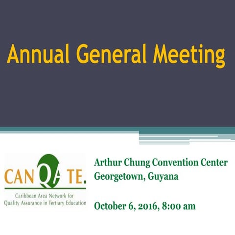 Annual General Meeting 2016