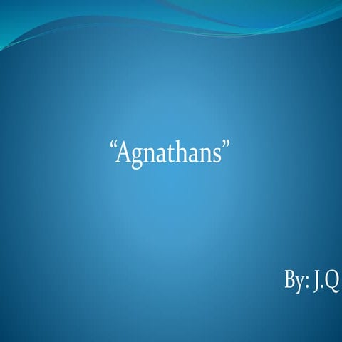 Agnathan (By: J.Q)