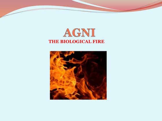 Concepts of agni Dr. Parshant | PPTX