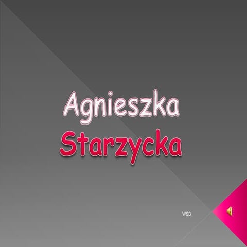 Agnieszka starzycka