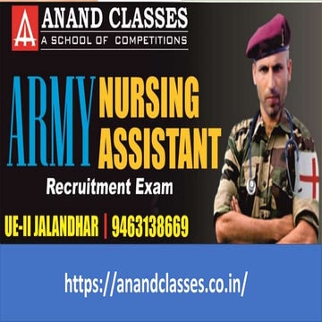 9463138669|Agniveer Army Nursing Assistant Bharti Recruitment Training Coachi...