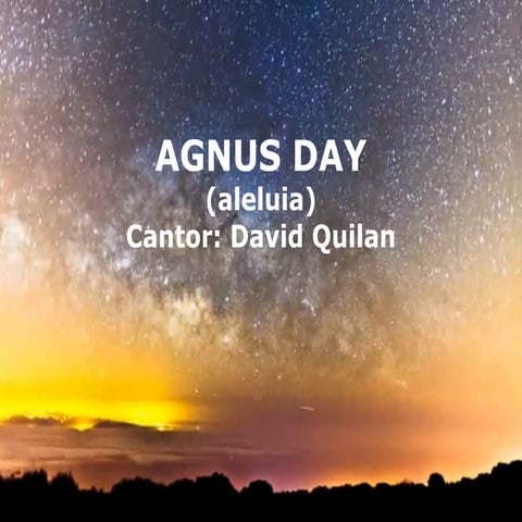 Agnus day (aleluia)  david quilan