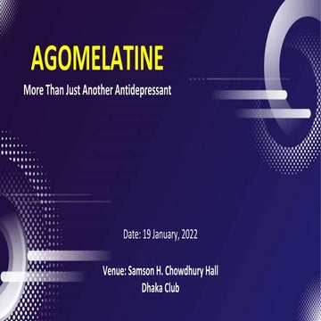 Agomelatine