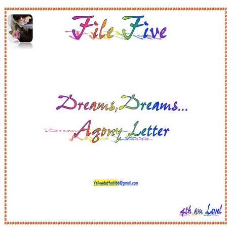 Agony letter