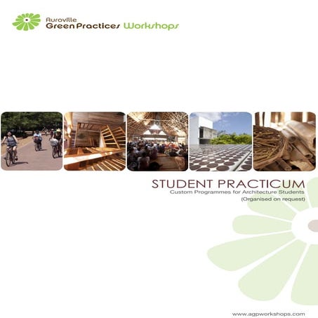 Auroville Student Practicum - Architecture
