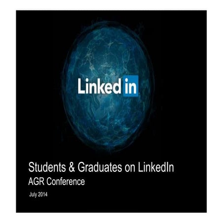 #AGR14 Using LinkedIn to make smart student recruitment decisions part 1
