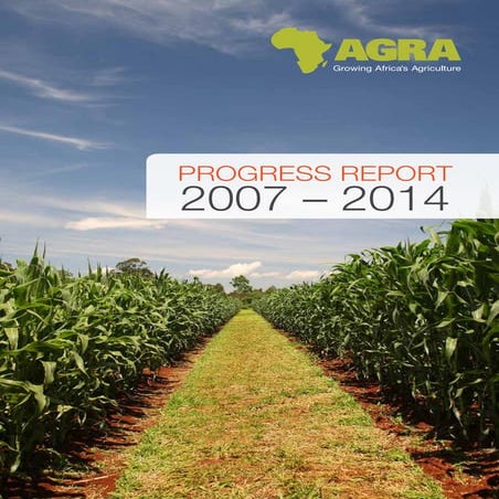 AGRA Progress Report (2007-2014)