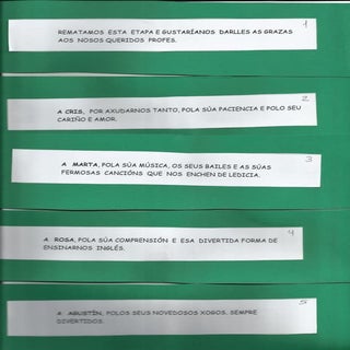 Agradecementos 6º infantil