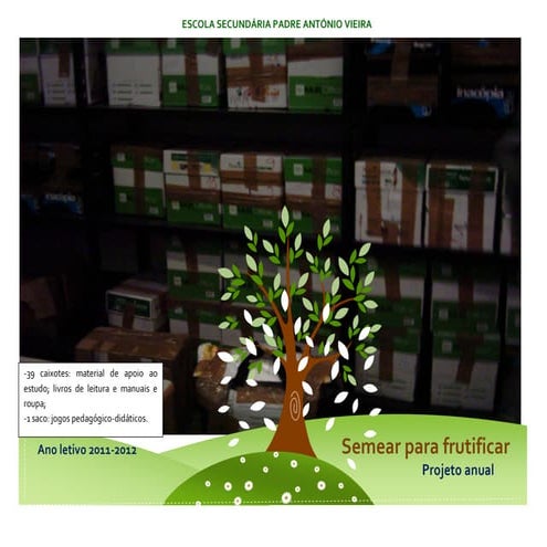 Agradecimento projeto Cabo Verde 2012