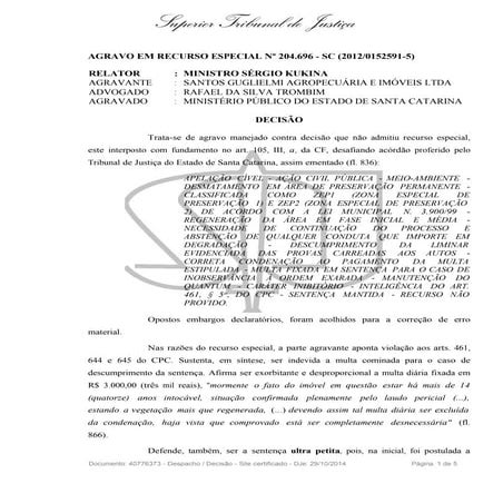 Agravo em recurso especial   204.696