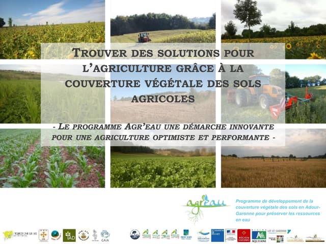 Projet Agr'eau - Résultats interméd...