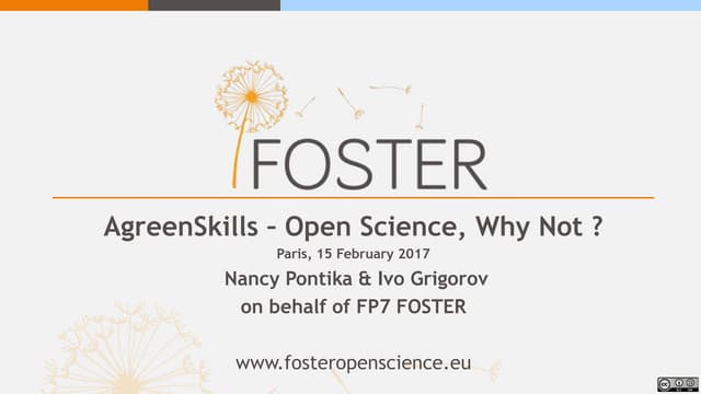 Open Science, Why not?
