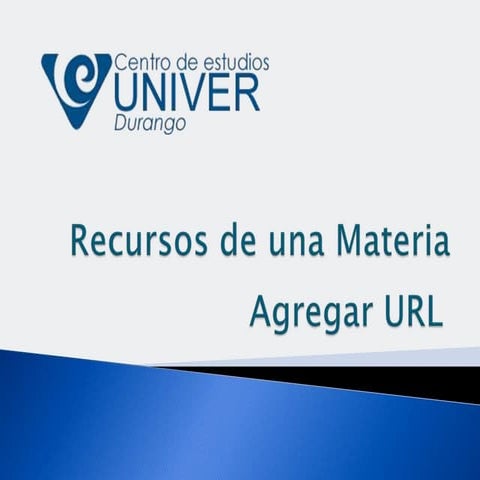 Agregar url UNIVER Durango