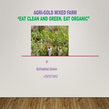 SIANI Annual Meeting 2022: Agri-Gold Mixed Farm
