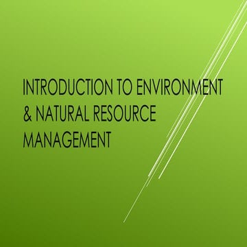 Environment and its components | PPTX