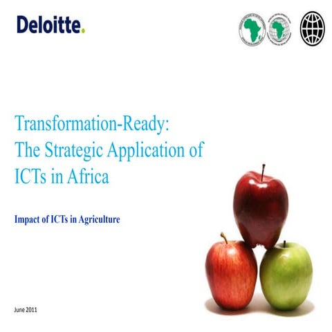 eTransform Africa: ICT and Agriculture