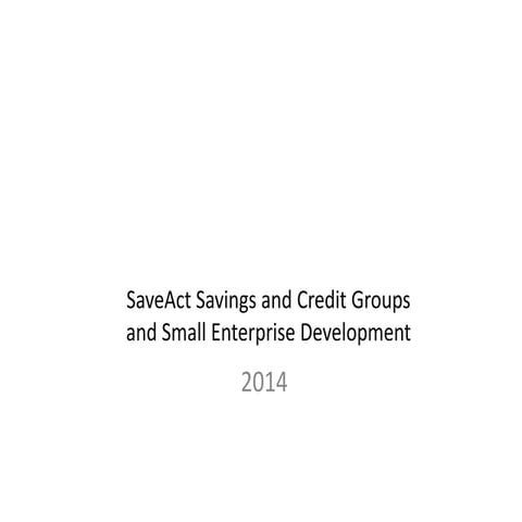 Agricultrual enterprise development  2013 2014 Overivew