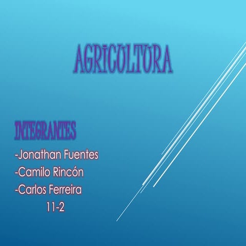 Agricultura (agroquimica)