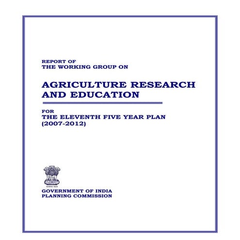 Agricultural and research information