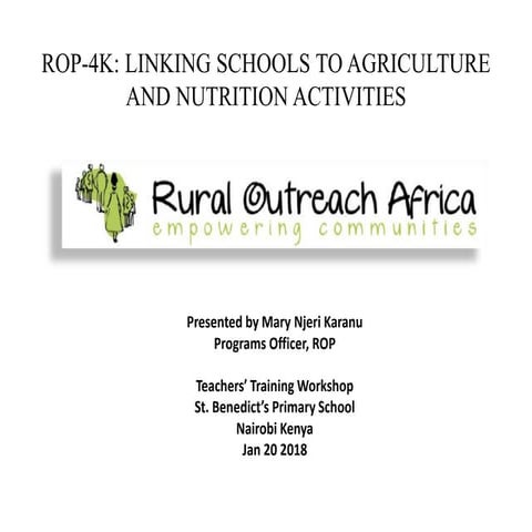 School-based interventions: food and nutrition | PPTX