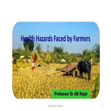 Agricultural Health  Hazards.pptx