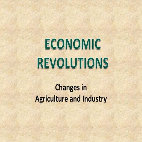 Agricultural revolution