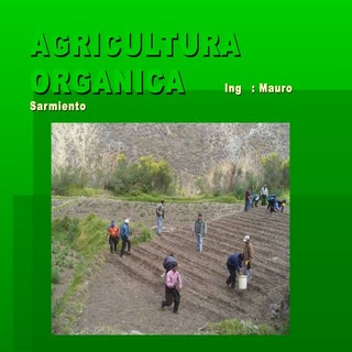 Agricultura organica powerpoint