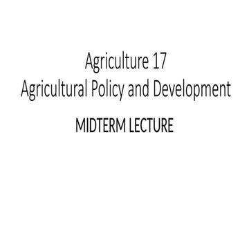 Agriculture-17-Midterm-Lecture.pp jhjhjhjtx