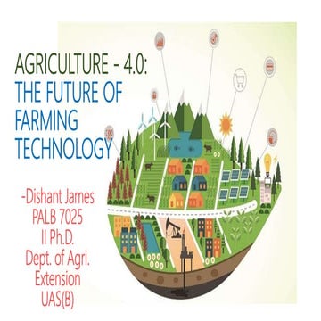 Agriculture 4.0- The future of farming technology 