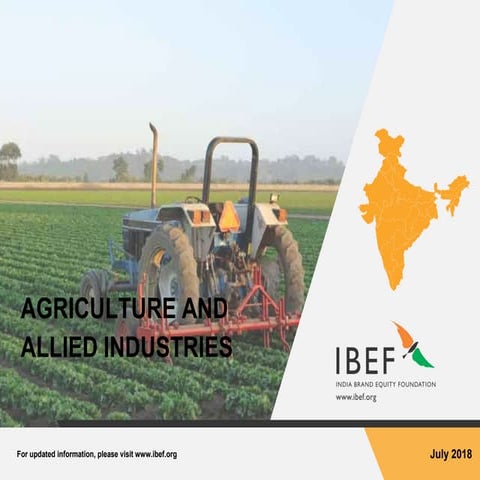 Agriculture and Allied Industries Sector Report - July 2018