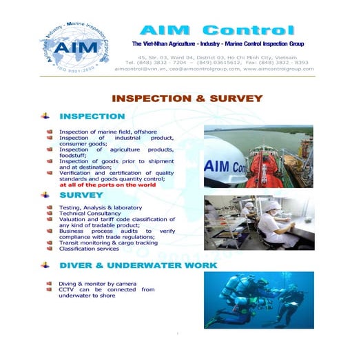 Loss Prevention and Damage Survey Inspection