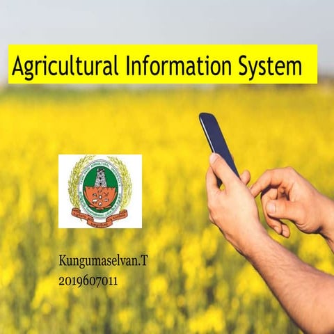 Agricultural Information System