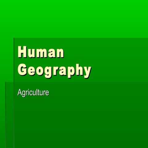 Agriculuture vocabulary