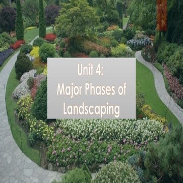 Comprehensive Guide to Major Phases of Landscaping Design and ...