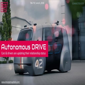 Autonomous DRIVE: Cars & drivers are updating their relationship status  