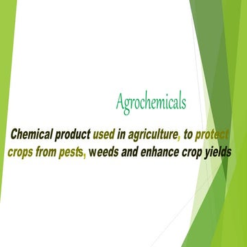 Agrochemicals