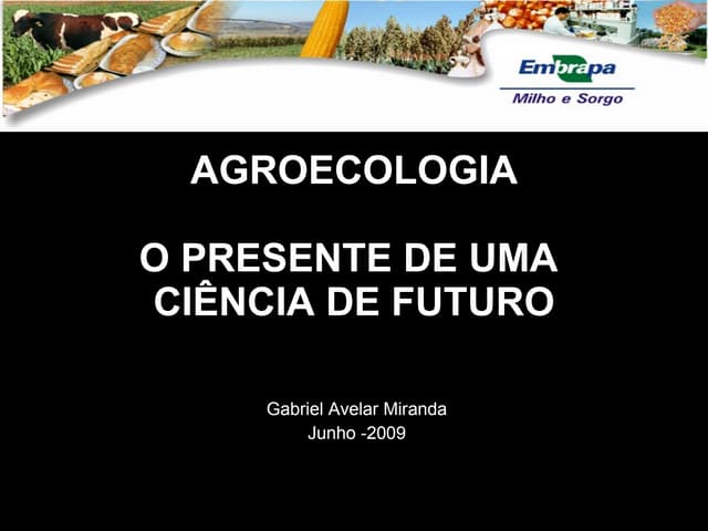 Gabriel - Agroecologia