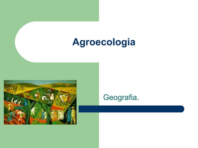 Agroecologia