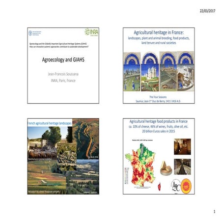 Agroecology and GIAHS