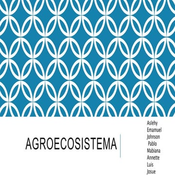 Agroecosistema #3