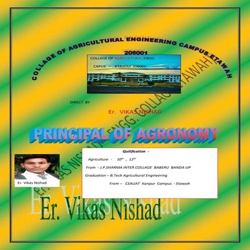  Principal of Agronomy