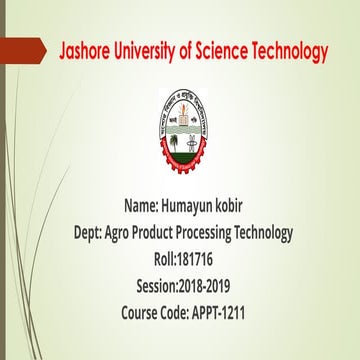 Classification of Agronomy crops