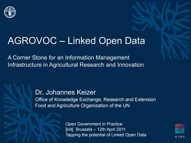 Agrovoc-Linked Open Data