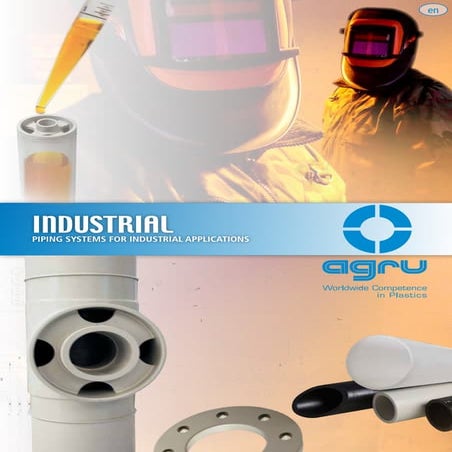 Agru industrial piping systems for industrial application