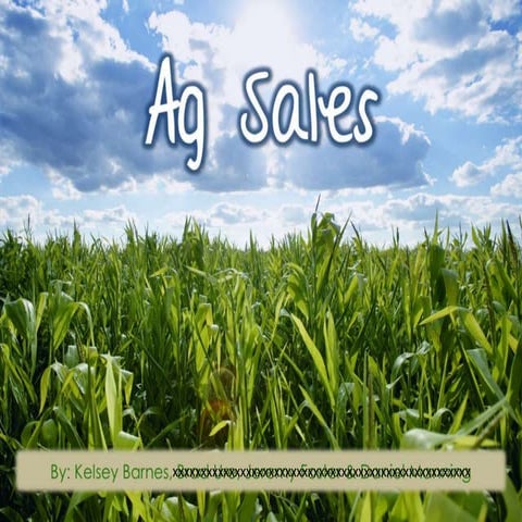 Ag sales