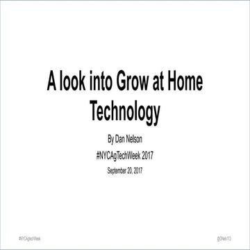 State of the At Home Hydroponics 2017