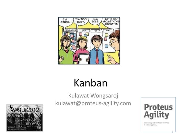Kanban @ Agile Thailand 2012